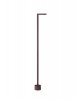 Zewnętrzna lampa stojąca minimalistyczna LED klasyczna uniwersalna aluminiowa wysoka kolor rdzawy IP65 BERENDA LE75142 Luces Exclusivas